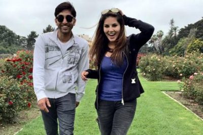 Sunny-Leone-With-Her-Brother-Sundeep-Vohra