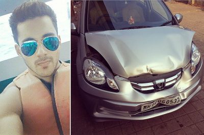 abhishek-Bajaj-Car-Accident