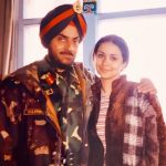 Gul Panag With Her Father Harcharanjit Singh Panag