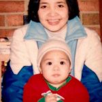 Akidearest-with-her-mother-childhood-Pic
