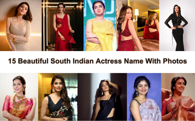 15 Beautiful South Indian Actress Name With Photos