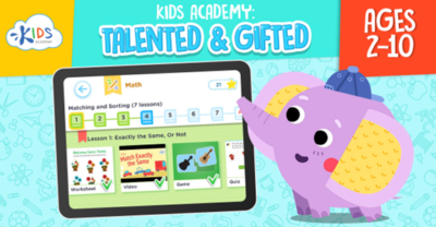 E-learning for preschoolers
